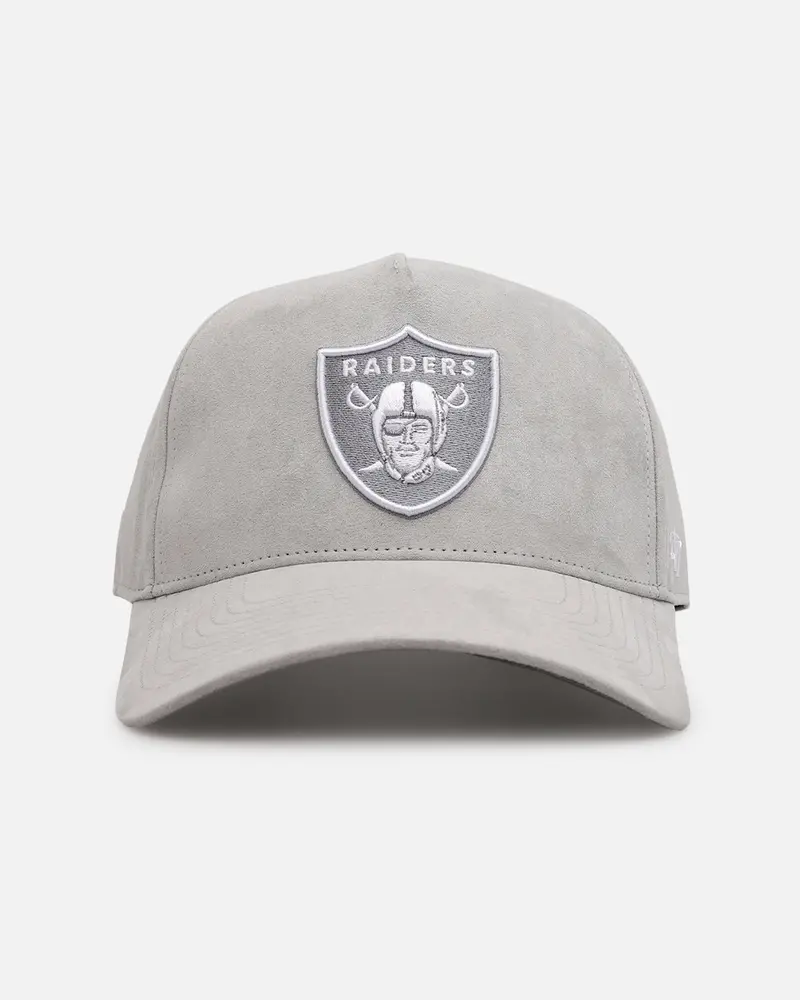 47 Brand Las Vegas Raiders 'Ultrasuede' '47 Mvp Dt Strapback Gray/White 1