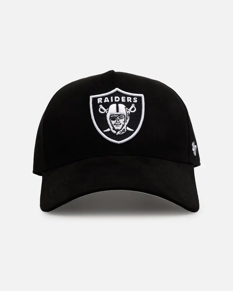 47 Brand Las Vegas Raiders 'Ultrasuede' 47 Mvp Strapback Black/White 1