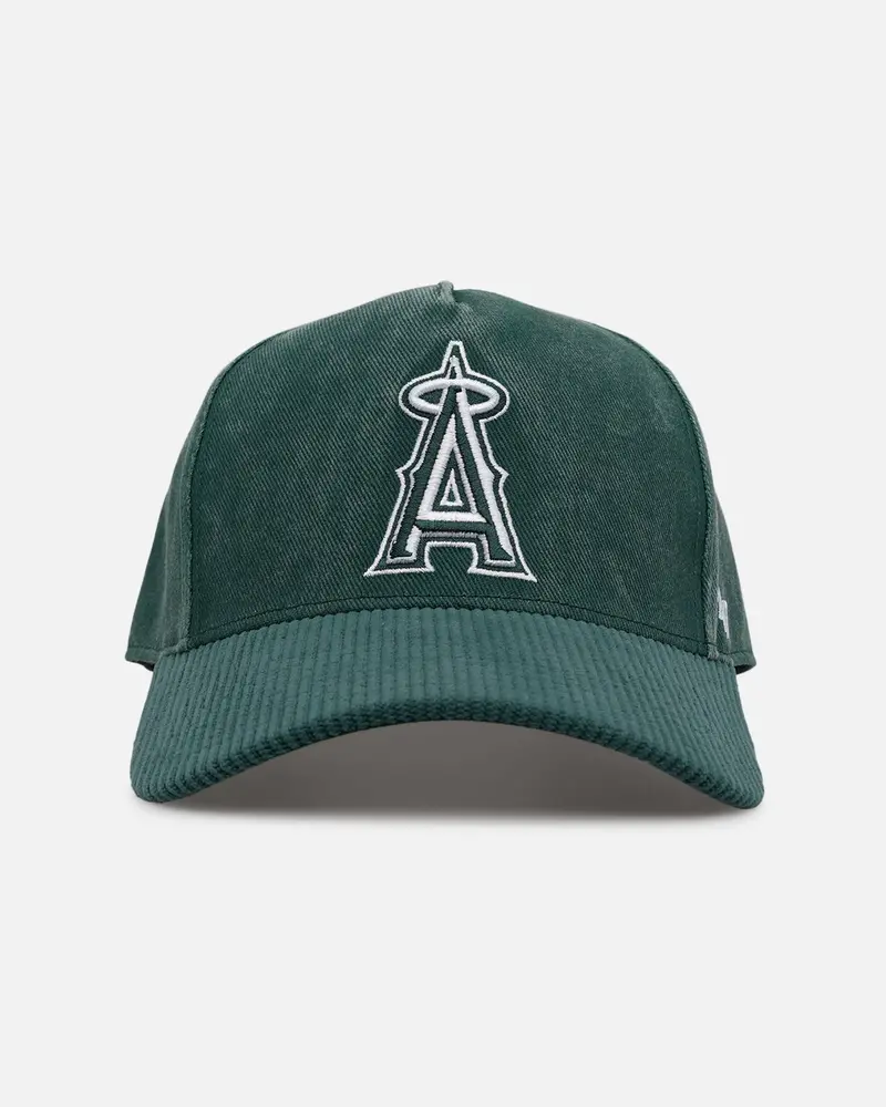 47 Brand Los Angeles Angels 'Apollo Cord Dark Green' 47 Offside Snapback Dark Green 1