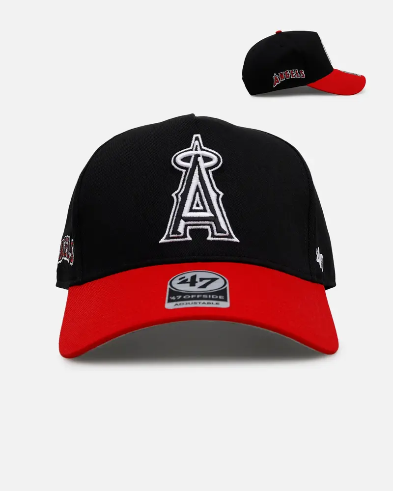 47 Brand Los Angeles Angels 'Black And Red Variety Pack' 47 Offside Snapback Black/Red 1