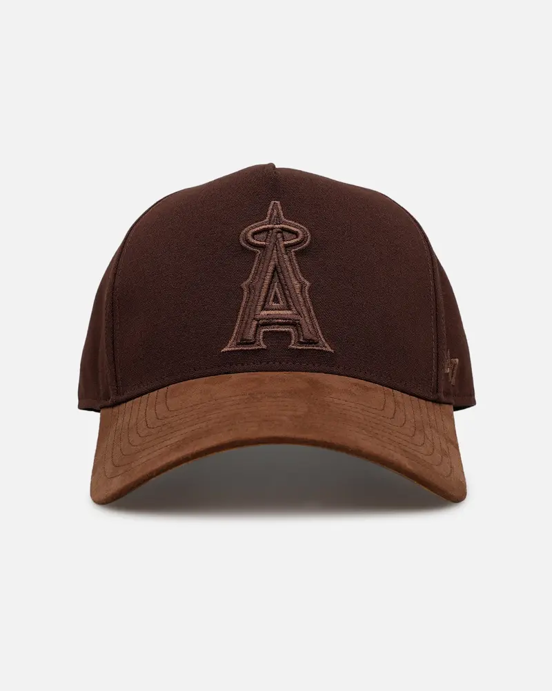 47 Brand Los Angeles Angels 'Chocolate Pie' Offside Snapback Chocolate 1