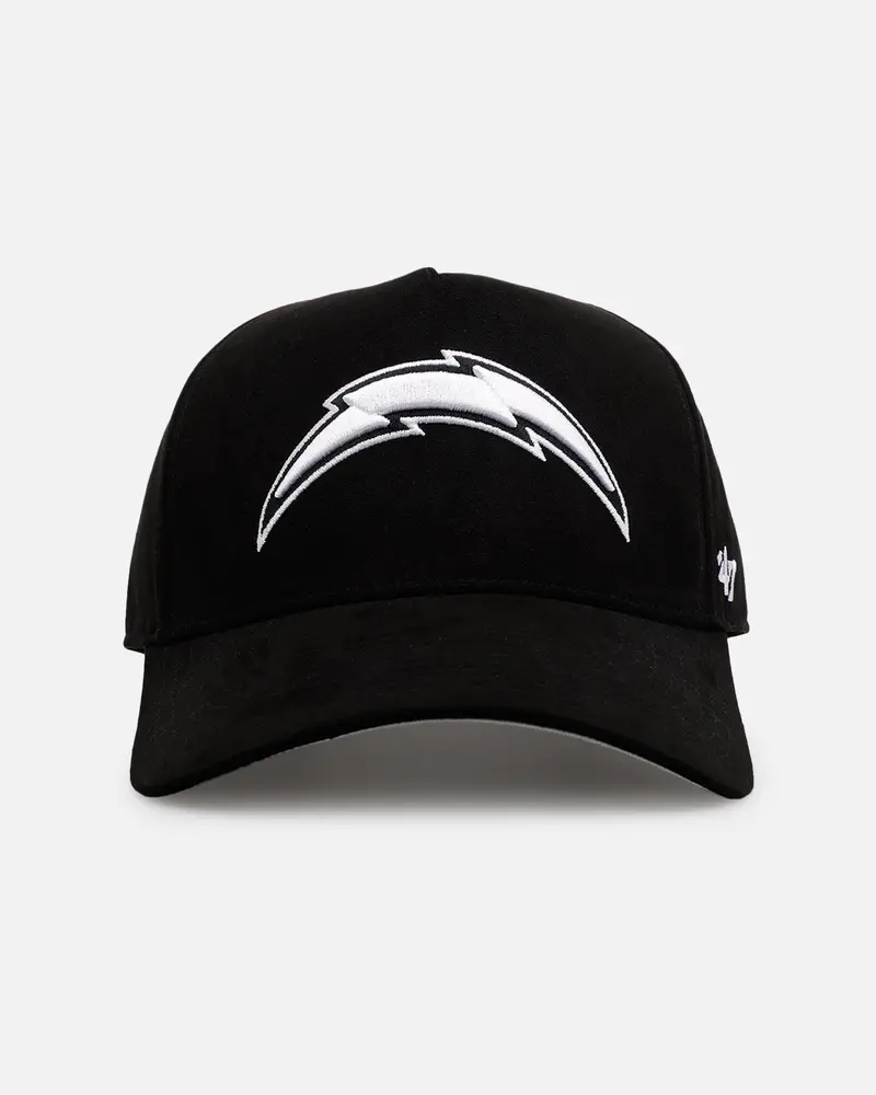 47 Brand Los Angeles Chargers 'Ultrasuede' 47 Mvp Strapback Black/White 1