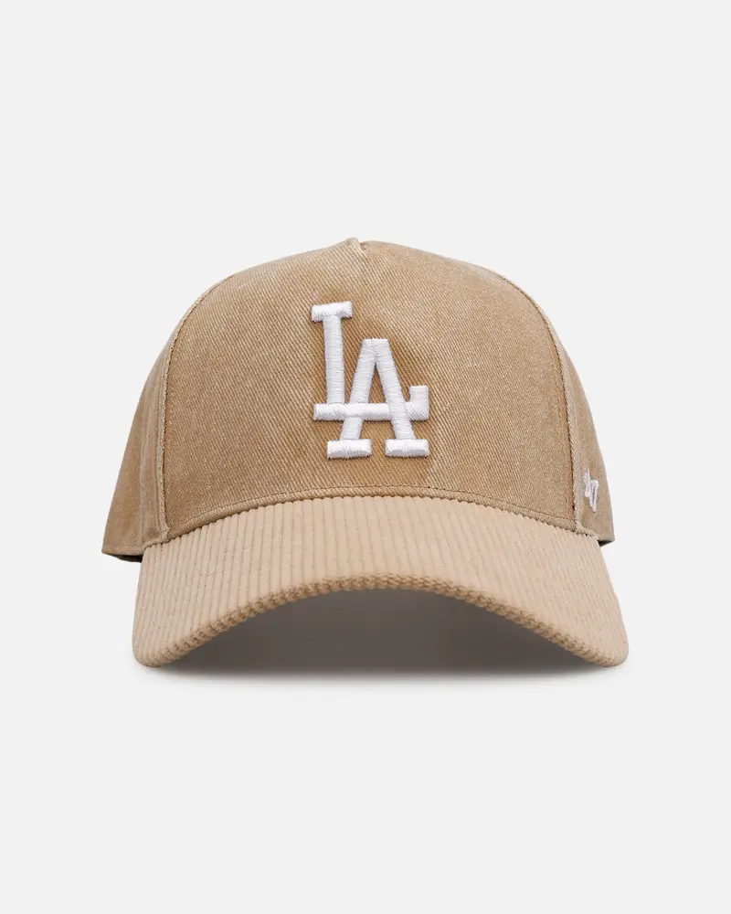 47 Brand Los Angeles Dodgers 'Apollo Cord Khaki' Hitch Snapback Khaki 1