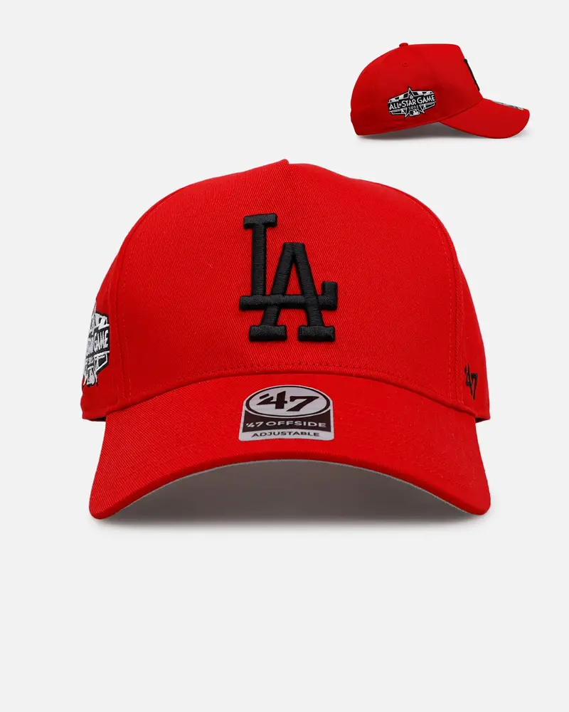 47 Brand Los Angeles Dodgers 'Black And Red Variety Pack' 47 Offside Snapback Red/Black 1