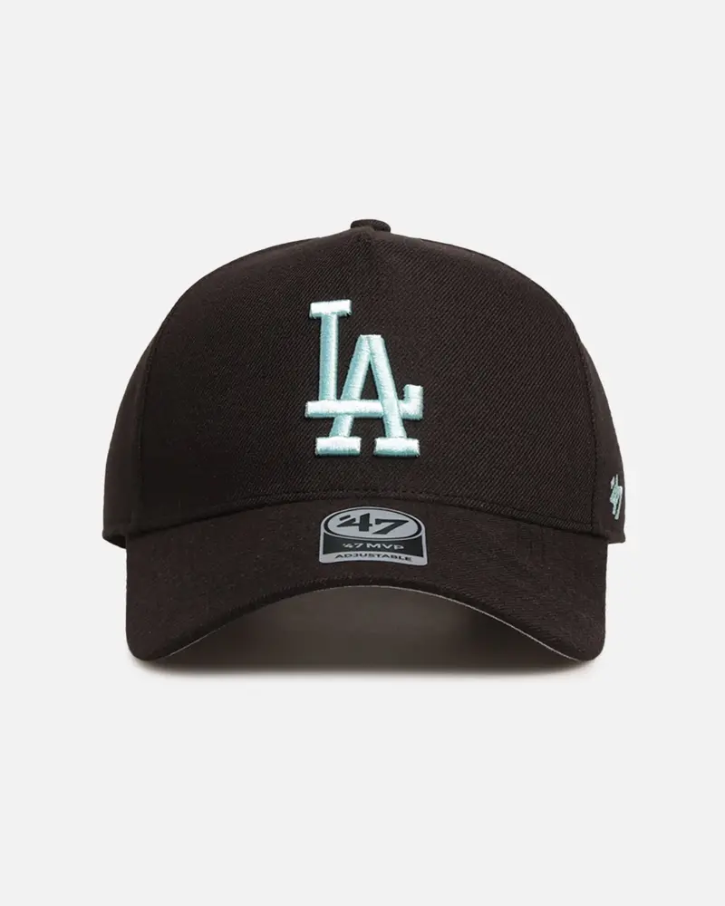 47 Brand Los Angeles Dodgers 'Black Turquoise' 47 Mvp Snapback Black/Turquoise 1