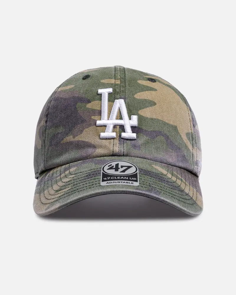 47 Brand Los Angeles Dodgers 'Camo' 47 Clean Up Strapback Camo 1