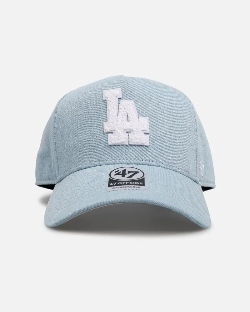 47 Brand Los Angeles Dodgers 'Denim Chenille' 47 Offside Snapback Denim 1