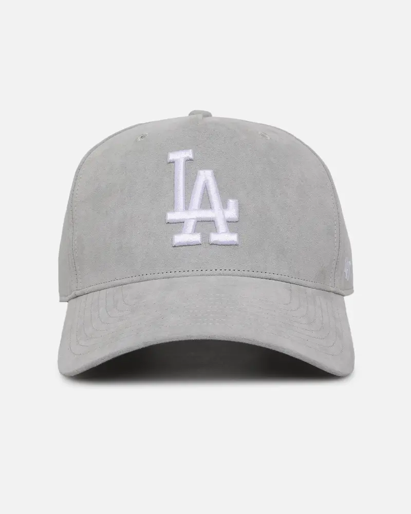 47 Brand Los Angeles Dodgers 'Ultrasuede' '47 Mvp Dt Strapback Gray/White 1