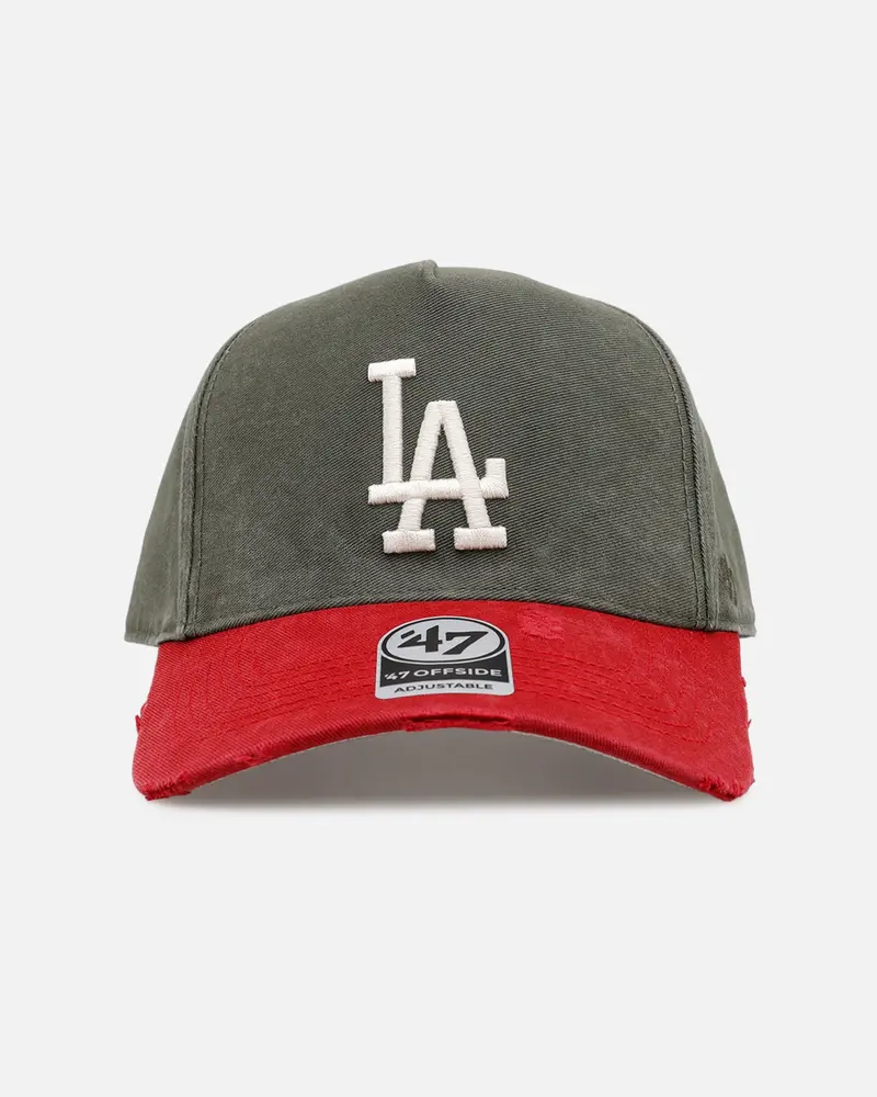 47 Brand Los Angeles Dodgers 'Utilitarian' 47 Offside Strapback Moss 1