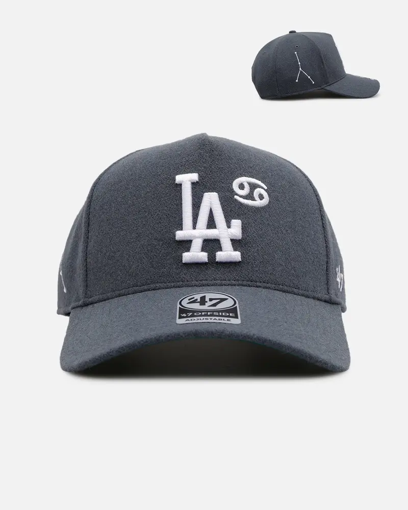 47 Brand Los Angeles Dodgers 'Zodiac' Cancer 47 Offside Snapback Dark Grey 1