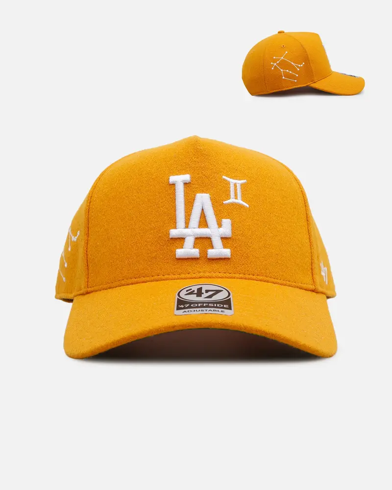 47 Brand Los Angeles Dodgers 'Zodiac' Gemini 47 Offside Snapback Gold 1