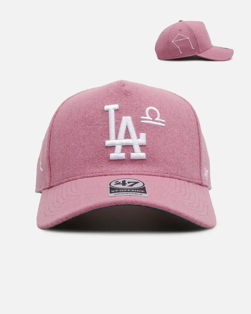 47 Brand Los Angeles Dodgers 'Zodiac' Libra 47 Offside Snapback Mauve 1