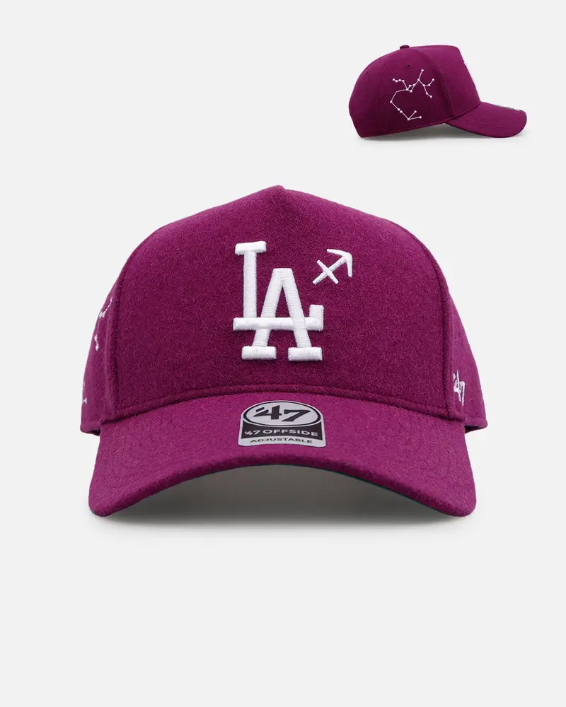 47 Brand Los Angeles Dodgers 'Zodiac' Saggittarius 47 Offside Snapback Orchid 1