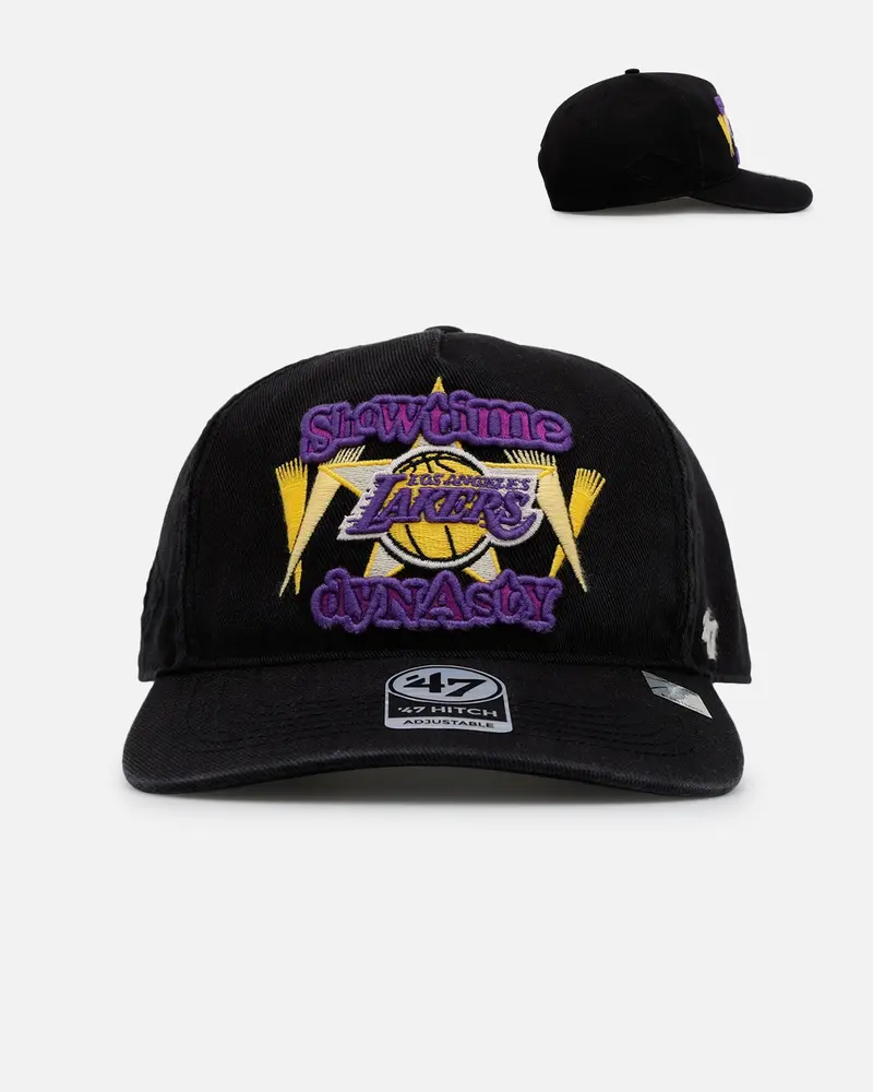 47 Brand Los Angeles Lakers 'Nba Trophy Case' Premium Hitch Snapback Black 1