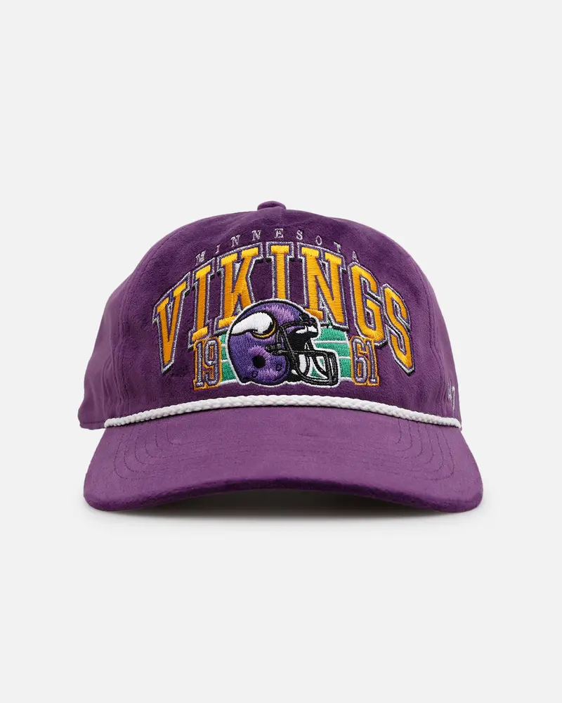 47 Brand Minnesota Vikings 47' Hitch Snapback Purple 1