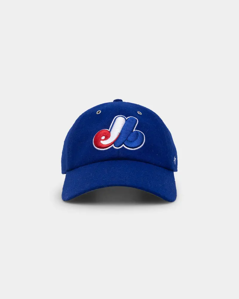 47 Brand Montreal Expos Wooly '47 Clean Up Strapback Royal 1