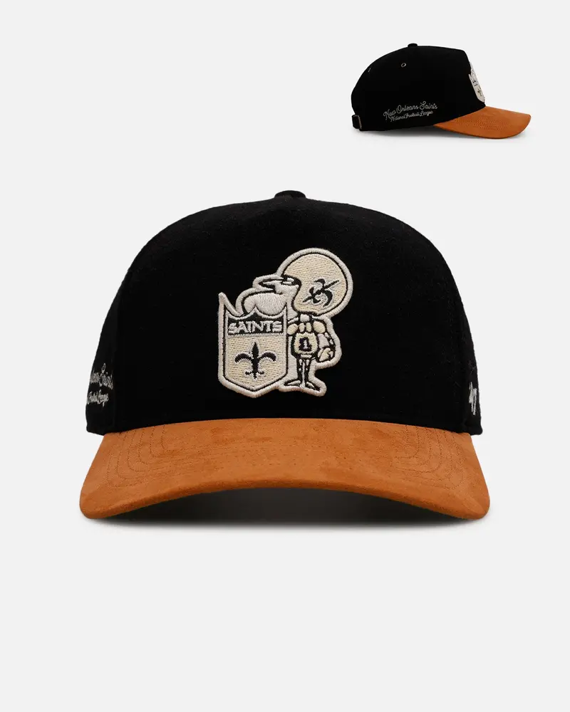 47 Brand New Orleans Saints 'Golden Age' 47 Hitch Strapback Black 1