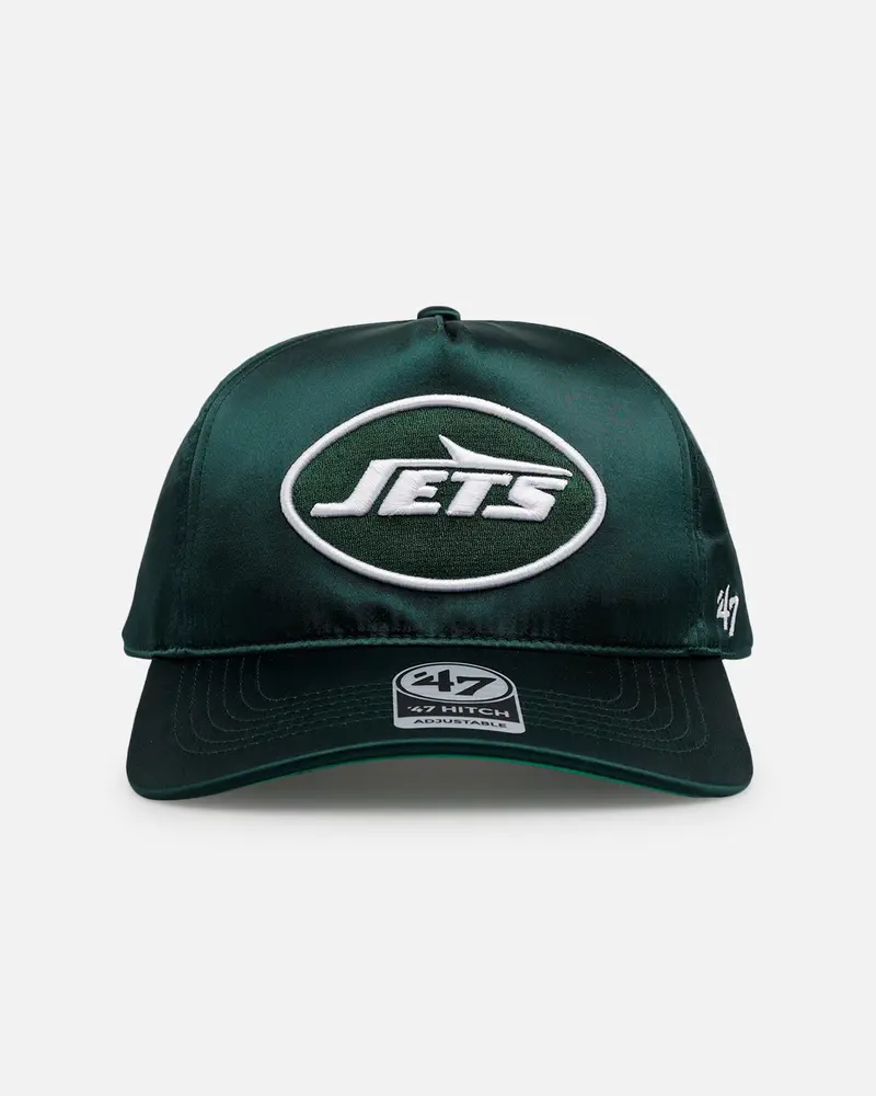 47 Brand New York Jets 'Silky Way' 47 Hitch Snapback Dark Green 1