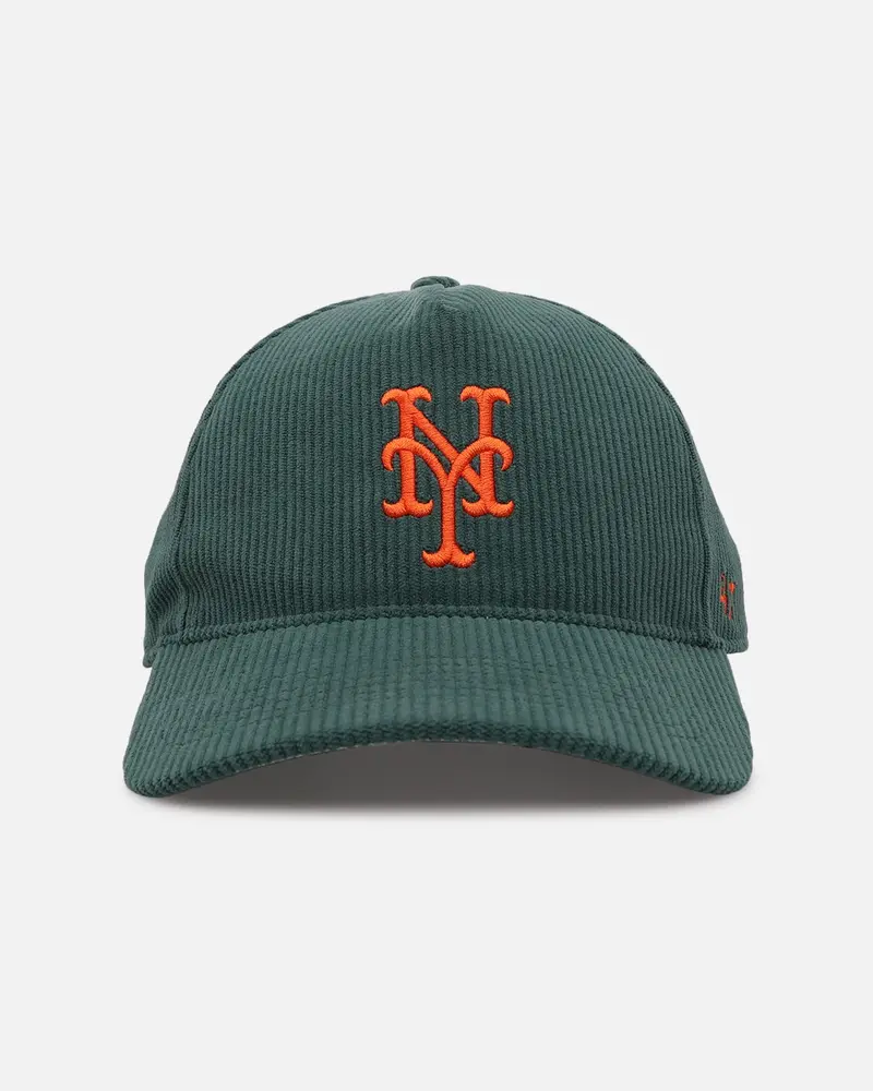 47 Brand New York Mets 'Met Variety Pack' Corduroy Hitch Snapback Dark Green 1