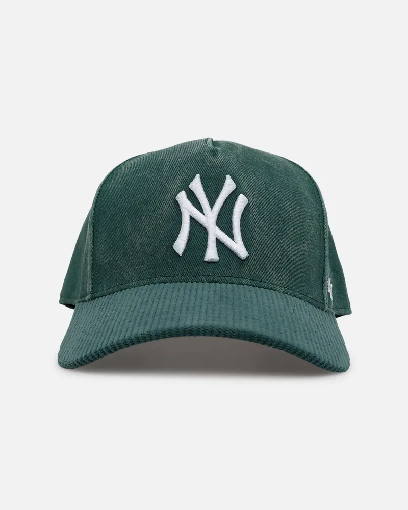 47 Brand New York Yankees 'Apollo Cord Dark Green' 47 Offside Snapback Dark Green 1