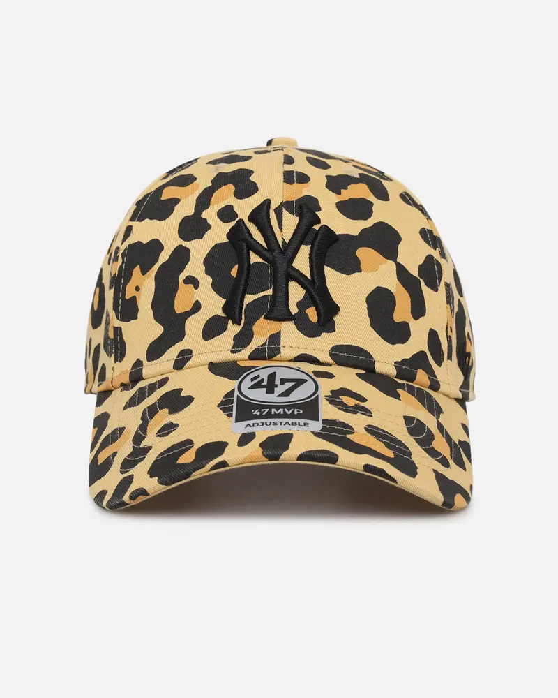 47 Brand New York Yankees 'Bagheera' 47 Clean Up Strapback Light Gold 1