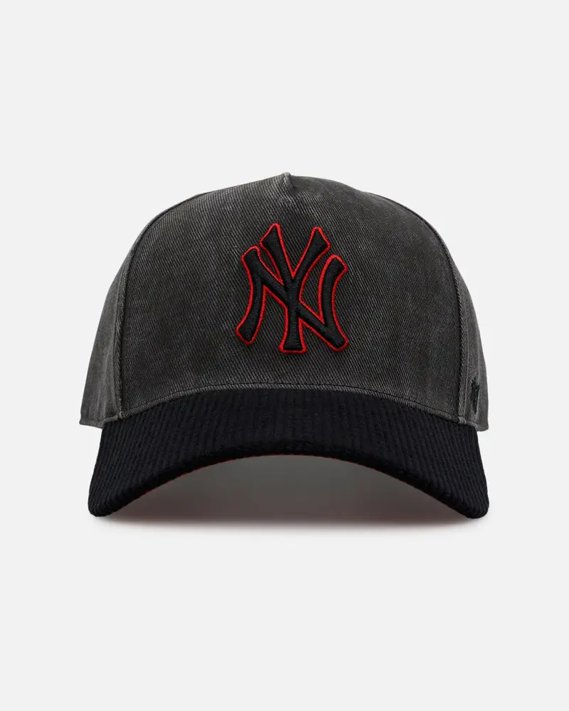 47 Brand New York Yankees 'Black & Red' 47 Offside Snapback Black/Red 1