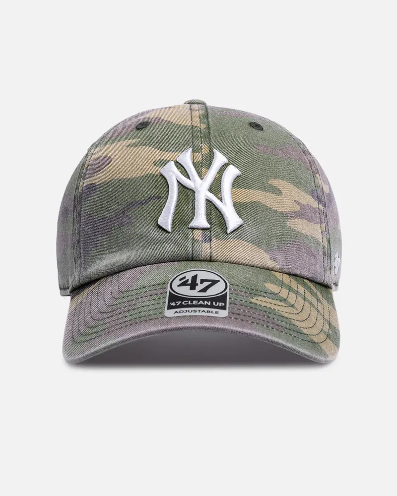 47 Brand New York Yankees 'Camo' 47 Clean Up Strapback Camo 1