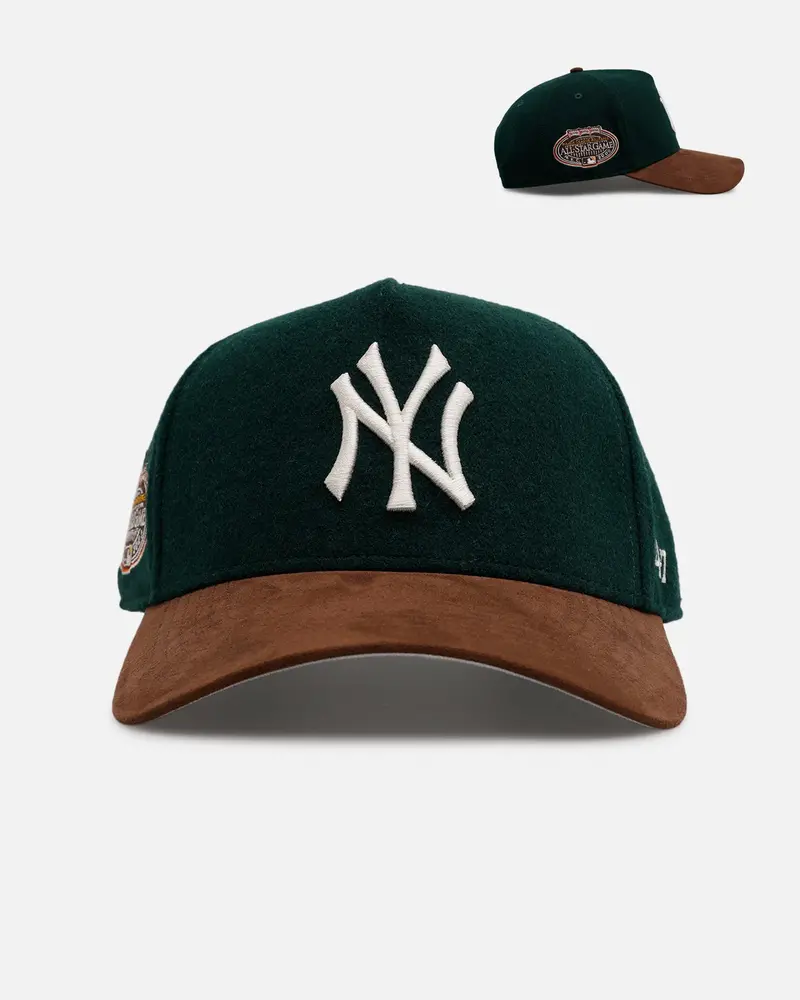 47 Brand New York Yankees 'Fall Leaves' 47 Offside Snapback Green/Brown 1