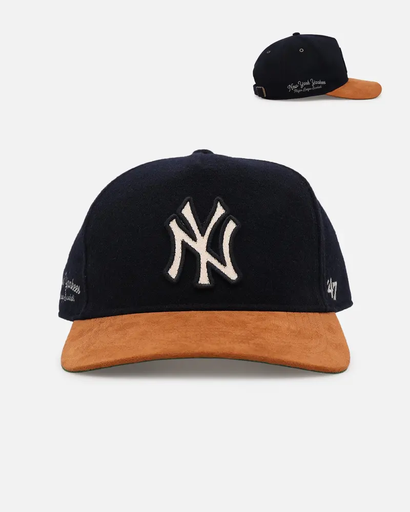 47 Brand New York Yankees 'Golden Age' 47 Hitch Strapback Navy 1