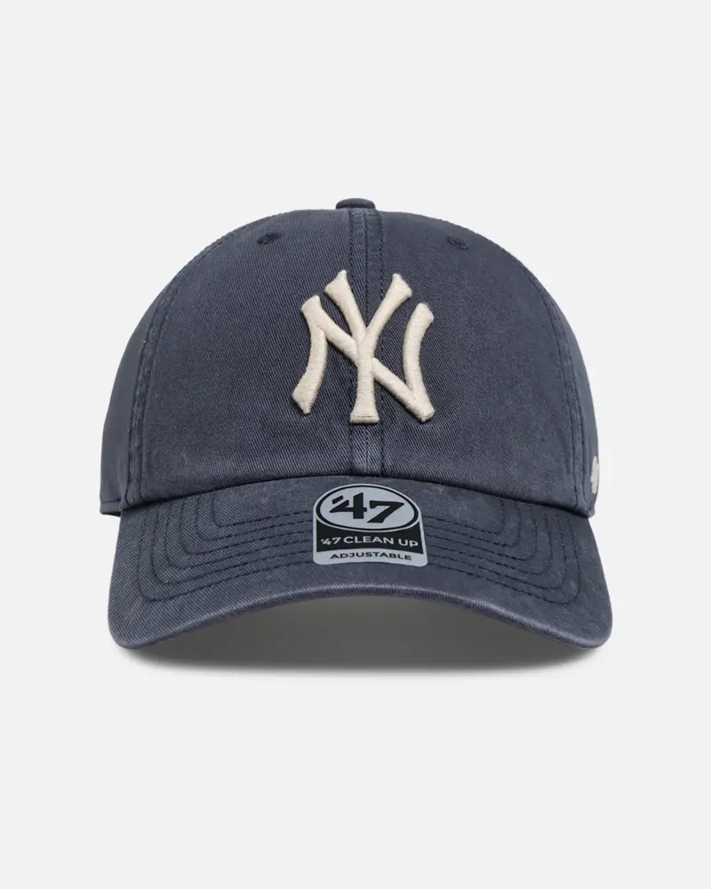 47 Brand New York Yankees 'Lakeshore' 47 Clean Up Strapback Vintage Navy 1
