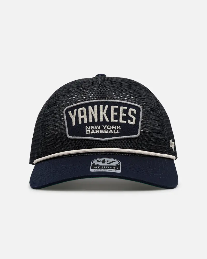 47 Brand New York Yankees 'Mesh' Hitch Trucker Snapback Navy 1