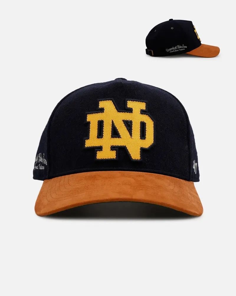 47 Brand Notre Dame Fighting Irish 'Golden Age' 47 Hitch Strapback Navy 1