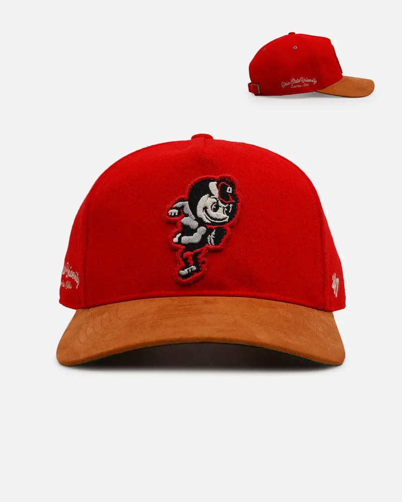 47 Brand Ohio State Buckeyes 'Golden Age' 47 Hitch Strapback Red 1