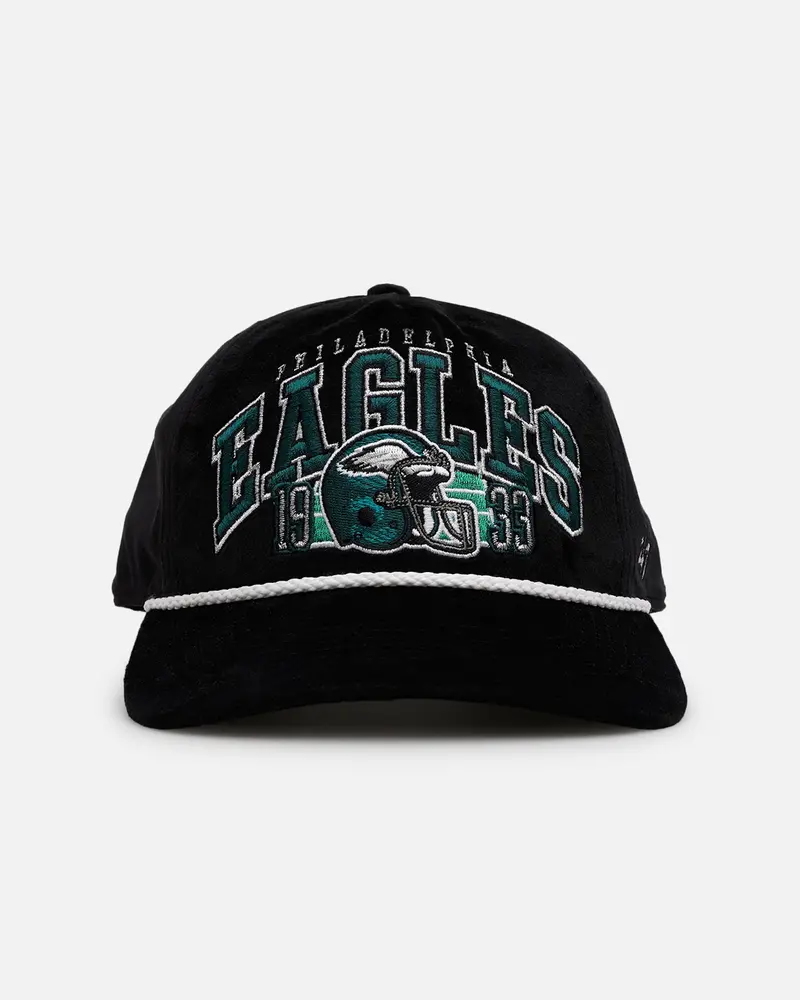47 Brand Philadelphia Eagles 47' Hitch Snapback Black 1