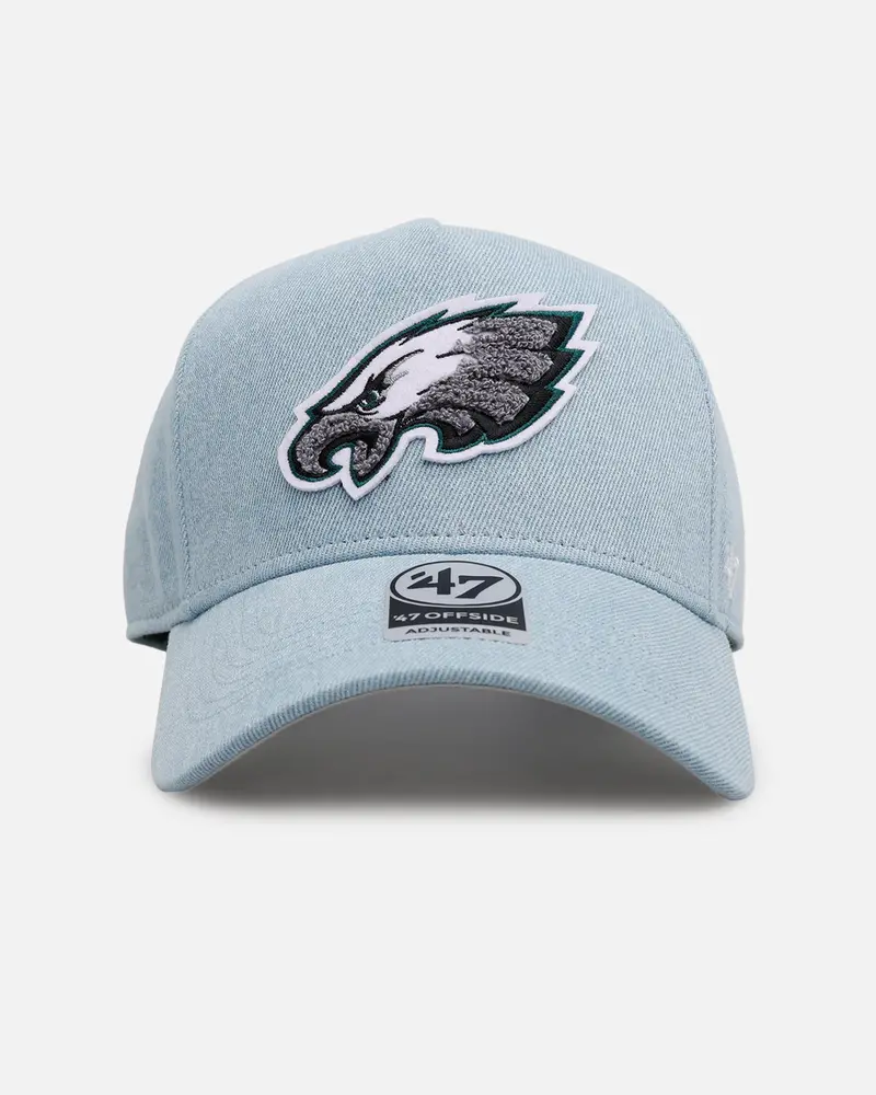 47 Brand Philadelphia Eagles 'Denim Chenille' 47 Offside Strapback Denim 1