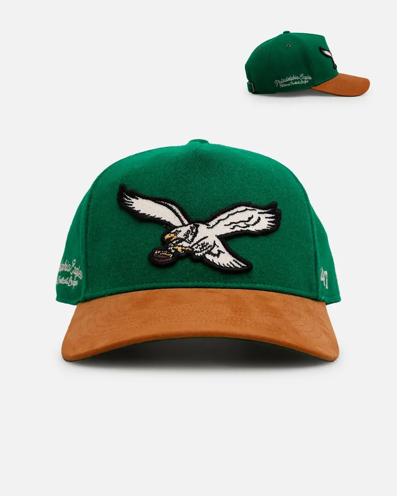 47 Brand Philadelphia Eagles 'Golden Age' 47 Hitch Strapback Kelly Green 1