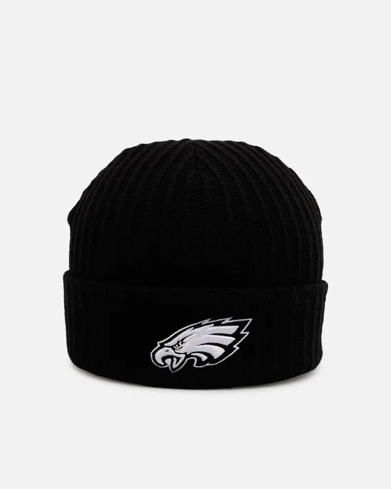 47 Brand Philadelphia Eagles Harbor Cuff Knit Beanie Black 1