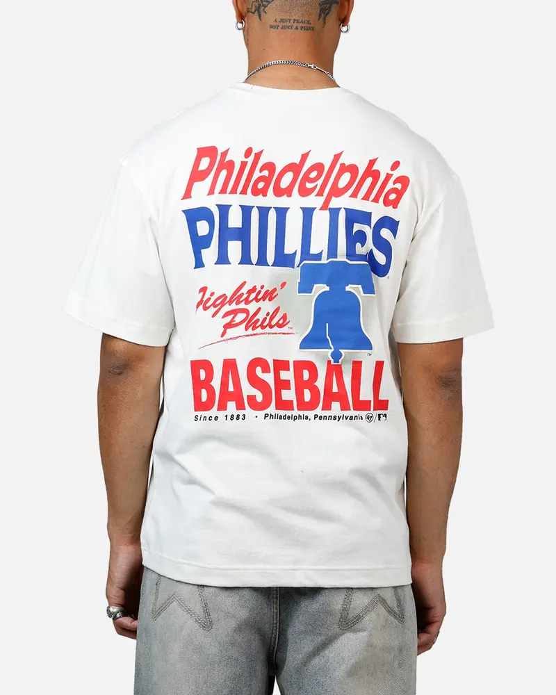 47 Brand Philadelphia Phillies All Fire T-Shirt White 1
