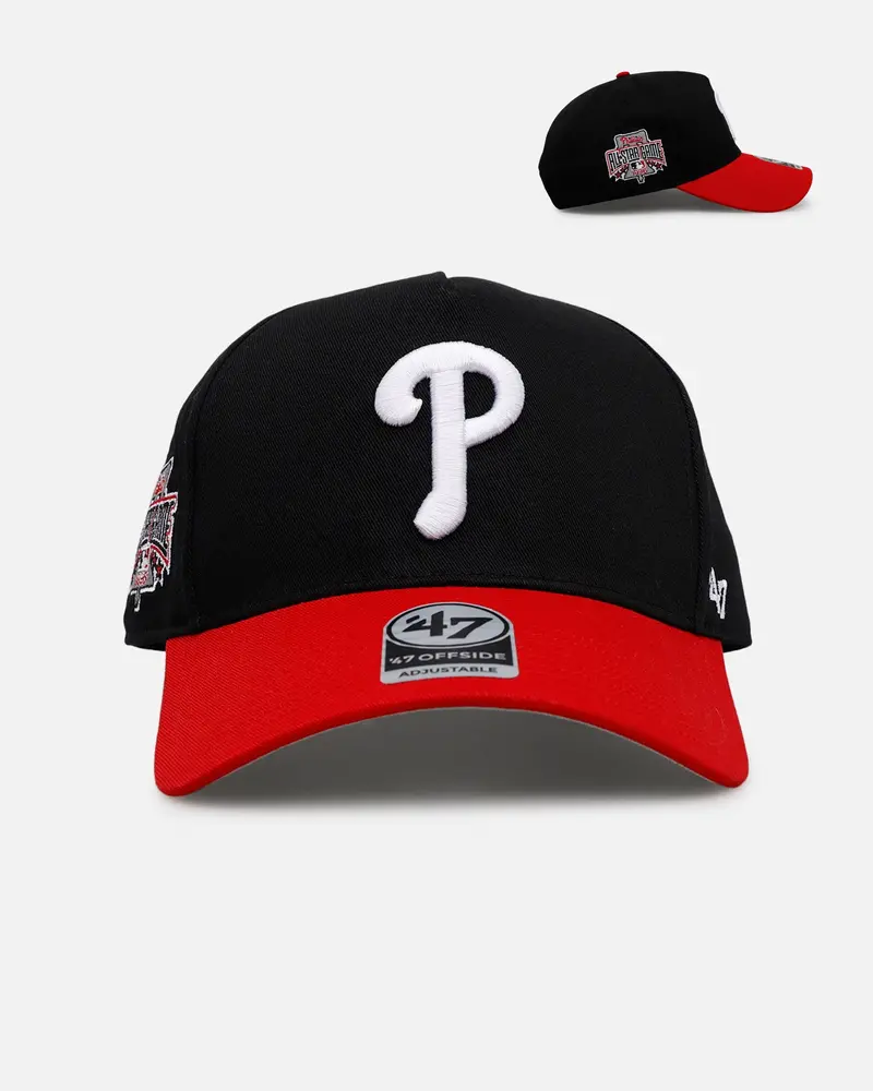 47 Brand Philadelphia Phillies 'Black And Red Variety Pack' 47 Offside Snapback Black/Red 1