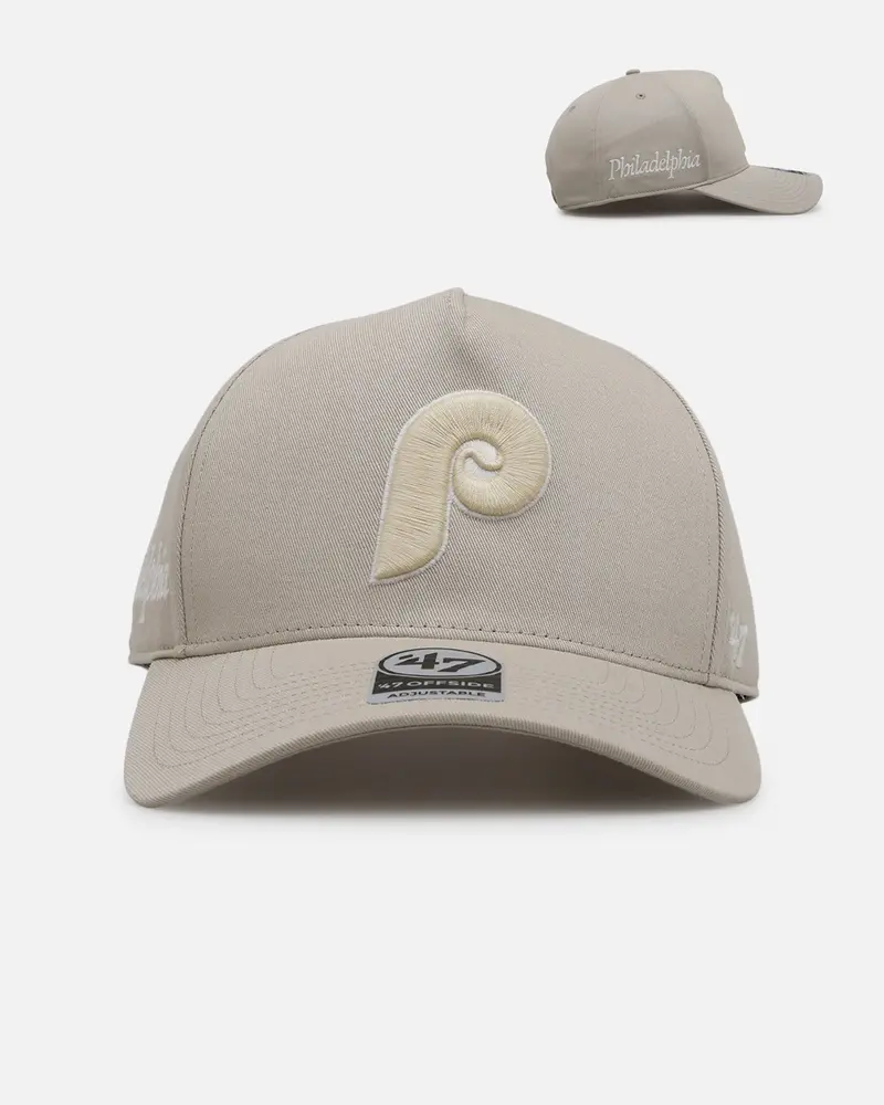 47 Brand Philadelphia Phillies 'Contemporary Basics' Offside Dt Snapback Tan 1