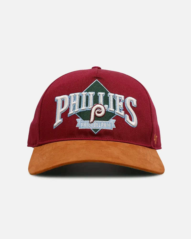 47 Brand Philadelphia Phillies 'Diamond' 47 Offside Snapback Cardinal 1