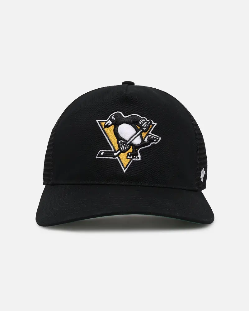 47 Brand Pittsburgh Penguins Mesh '47 Hitch Trucker Snapback Black/Team 1