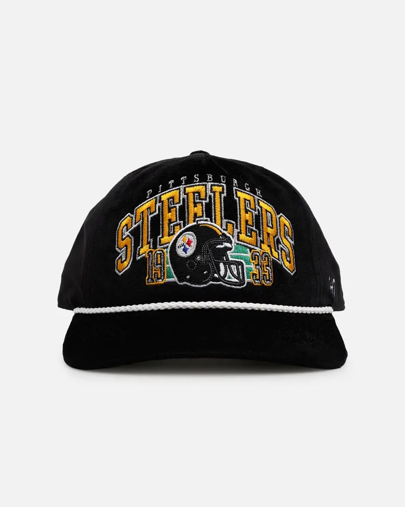 47 Brand Pittsburgh Steelers 47' Hitch Snapback Black 1