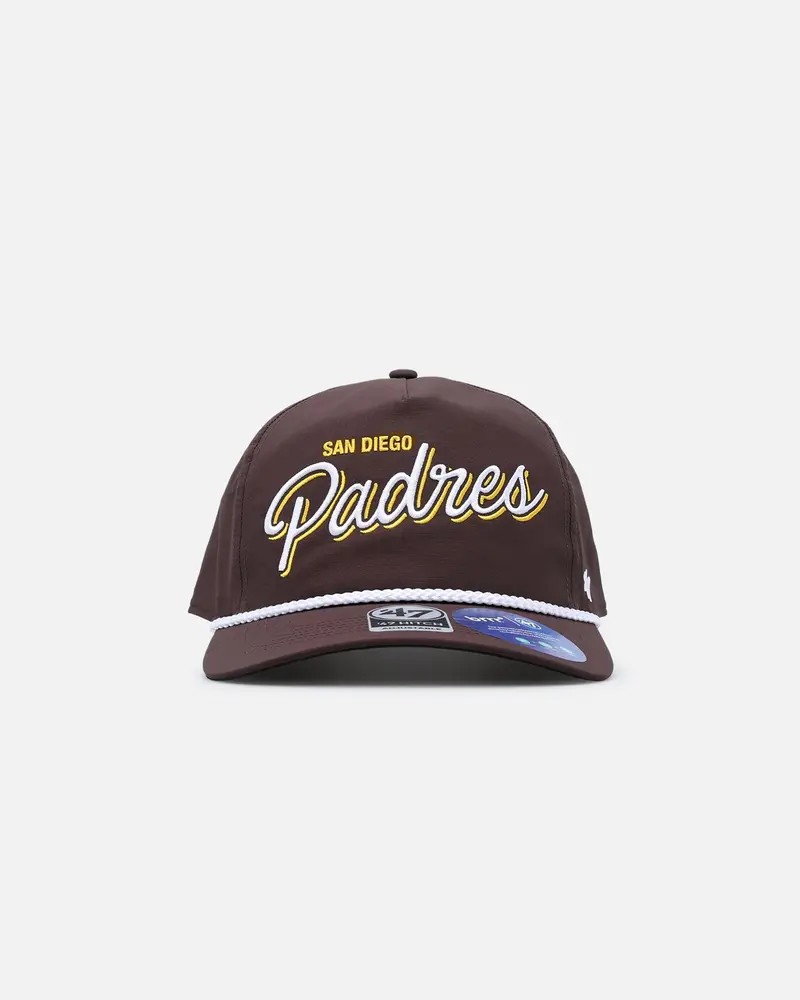 47 Brand San Diego Padres Brrr° Fairway '47 Hitch Snapback Brown 1