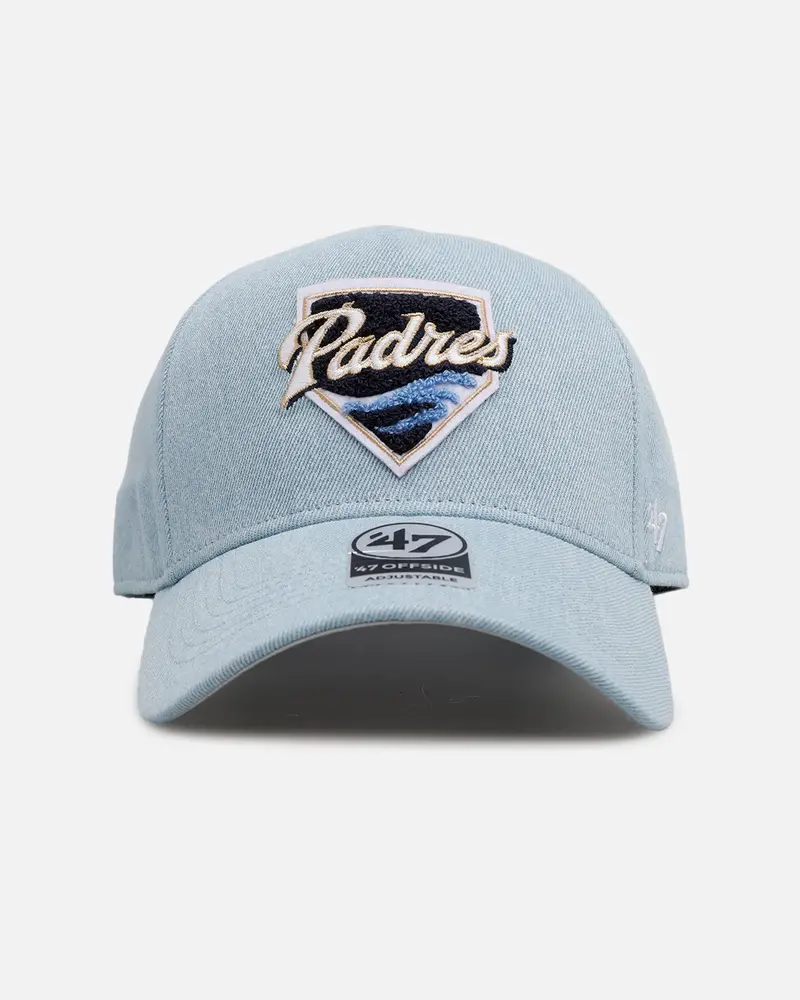 47 Brand San Diego Padres 'Denim Chenille' 47 Offside Snapback Denim 1