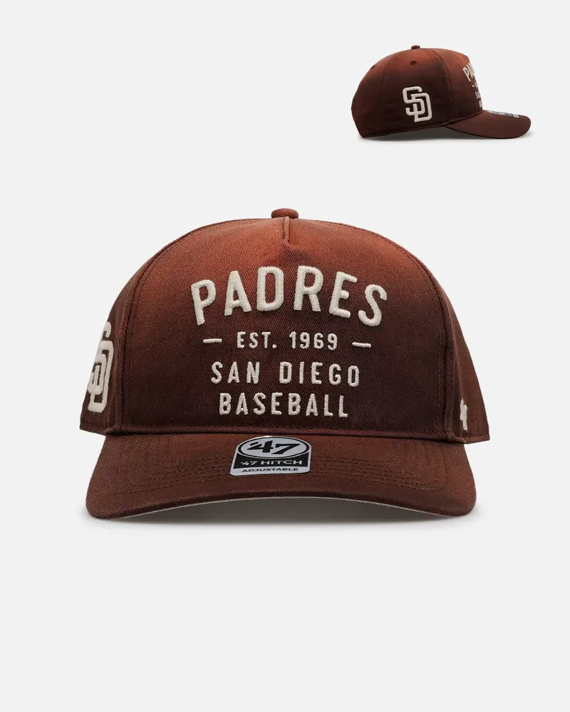 47 Brand San Diego Padres 'Dusted' 47 Hitch Snapback Brown 1