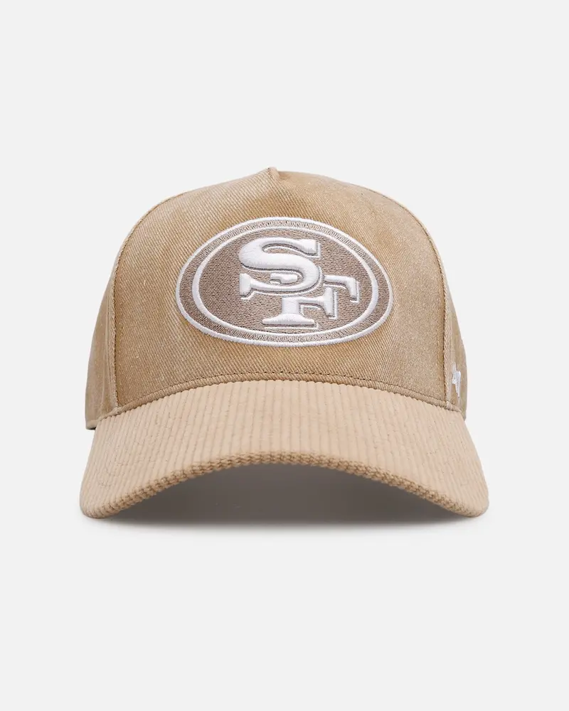 47 Brand San Francisco 49Ers 'Apollo Cord Khaki' Hitch Strapback Khaki 1
