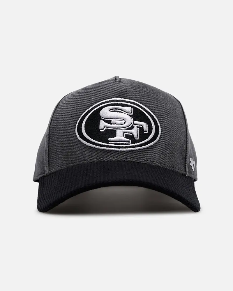 47 Brand San Francisco 49Ers 'Apollo Corduroy' 47 Offside Dt Strapback Black 1