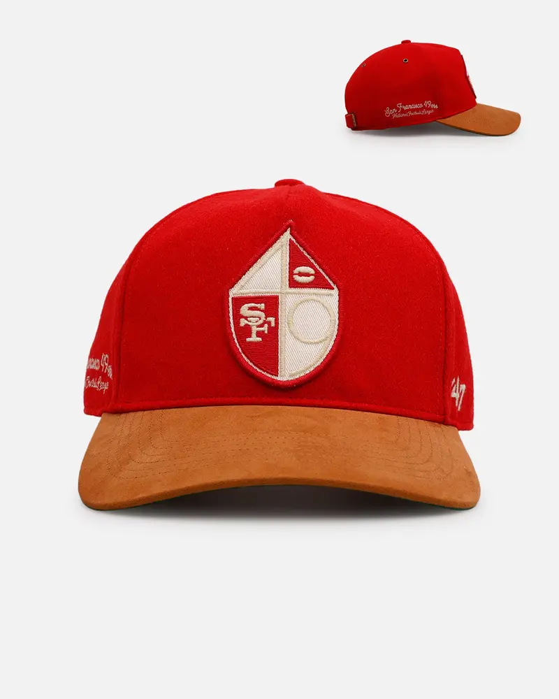 47 Brand San Francisco 49Ers 'Golden Age' 47 Hitch Strapback Red 1