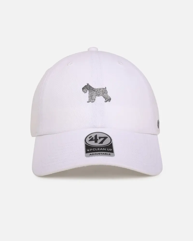 47 Brand Schnauzer 'Dog Collection' 47 Clean Up Strapback White 1